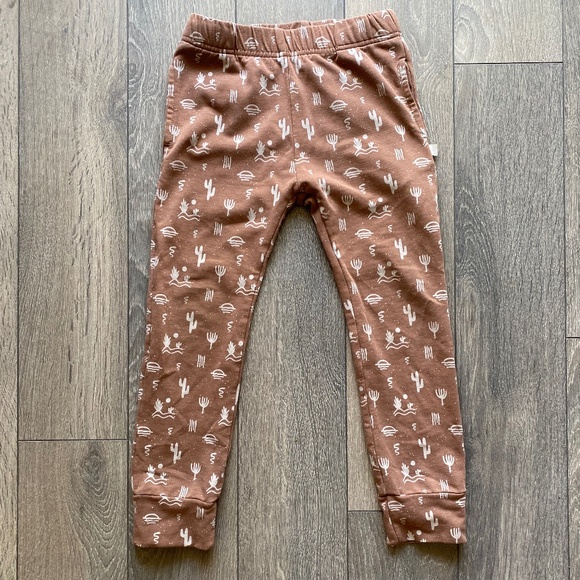 Jax and Lennon Bamboo Fleece Cactus Joggers 3/4 - Picture 1 of 1